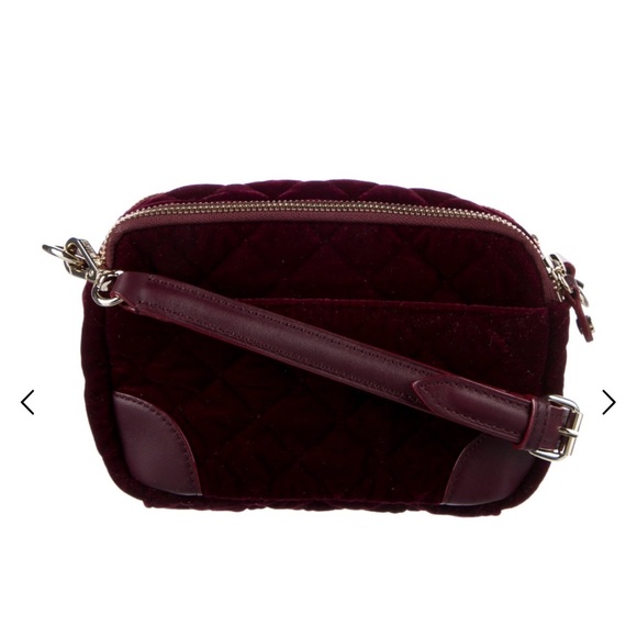 MZ Wallace Velvet Leather HandBag in Velvet - Picture 3 of 10